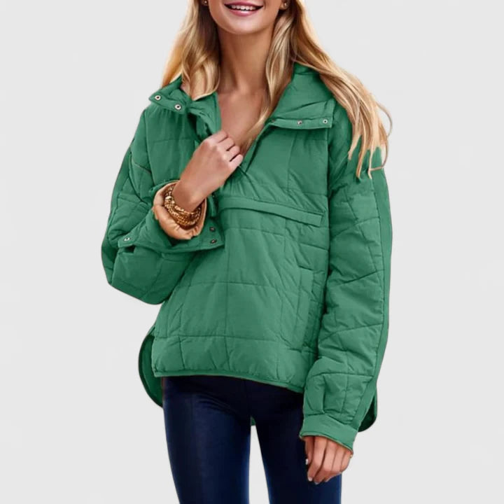 Faith – Waterproof Oversized Pullover Jacket with Hood