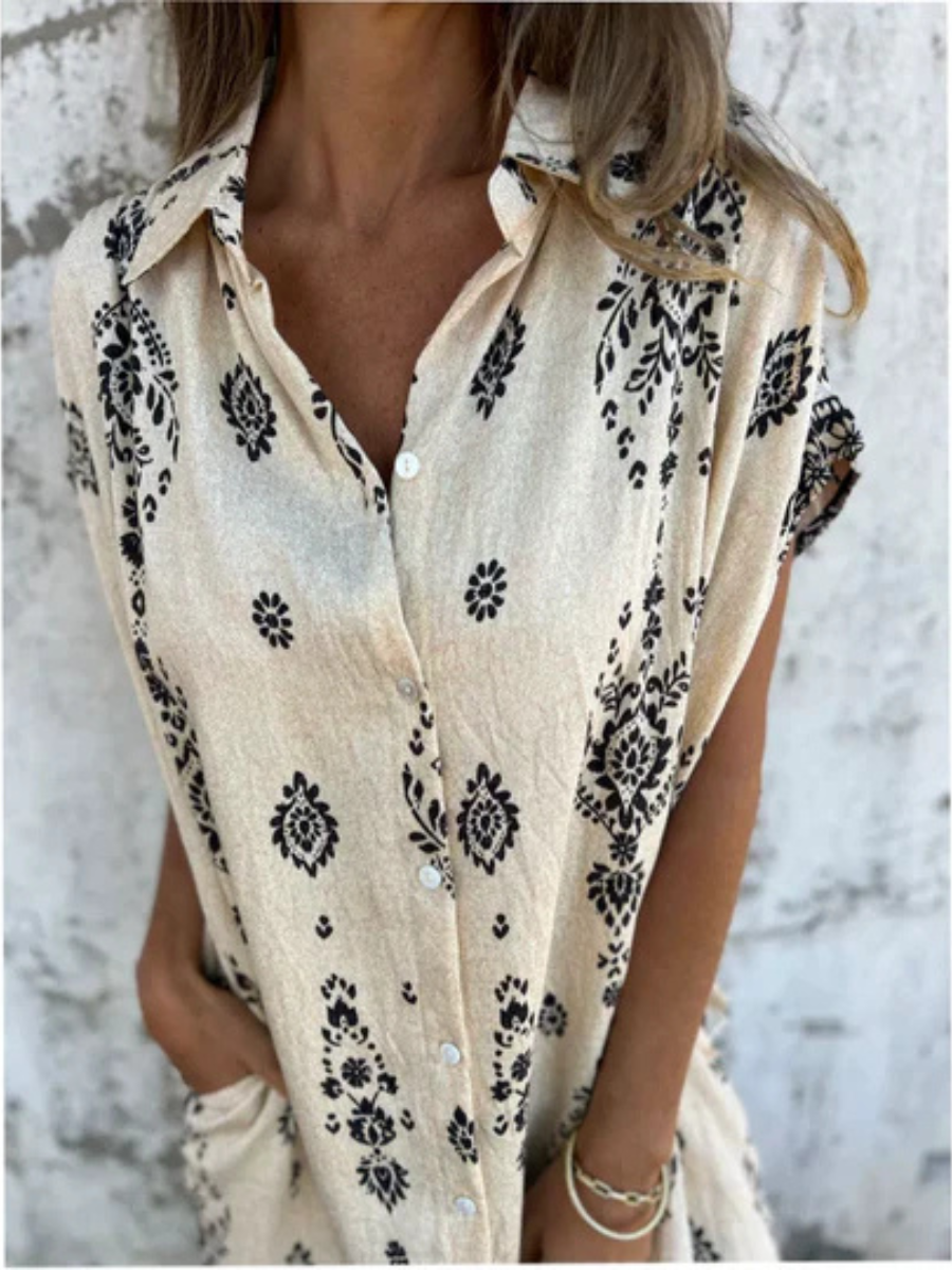 Emmeline™ | Printed Pocket Dress