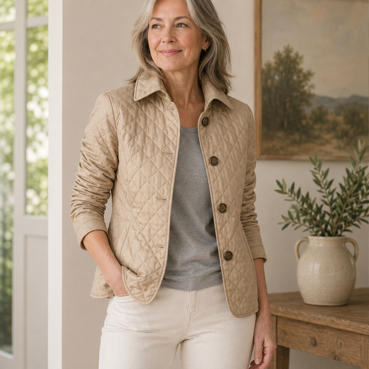 Vera - Lightweight Quilted Jacket
