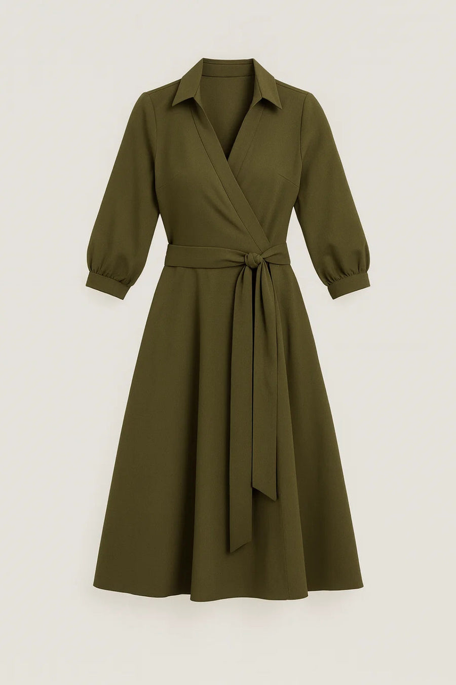 Valentina™ | Women's Wrap Style Midi Dress