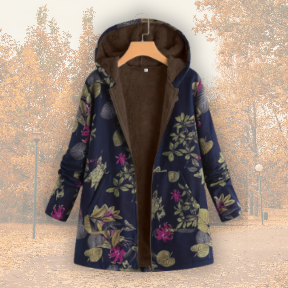 Camellia – Lightweight Winter Jacket with Faux Fur Lining