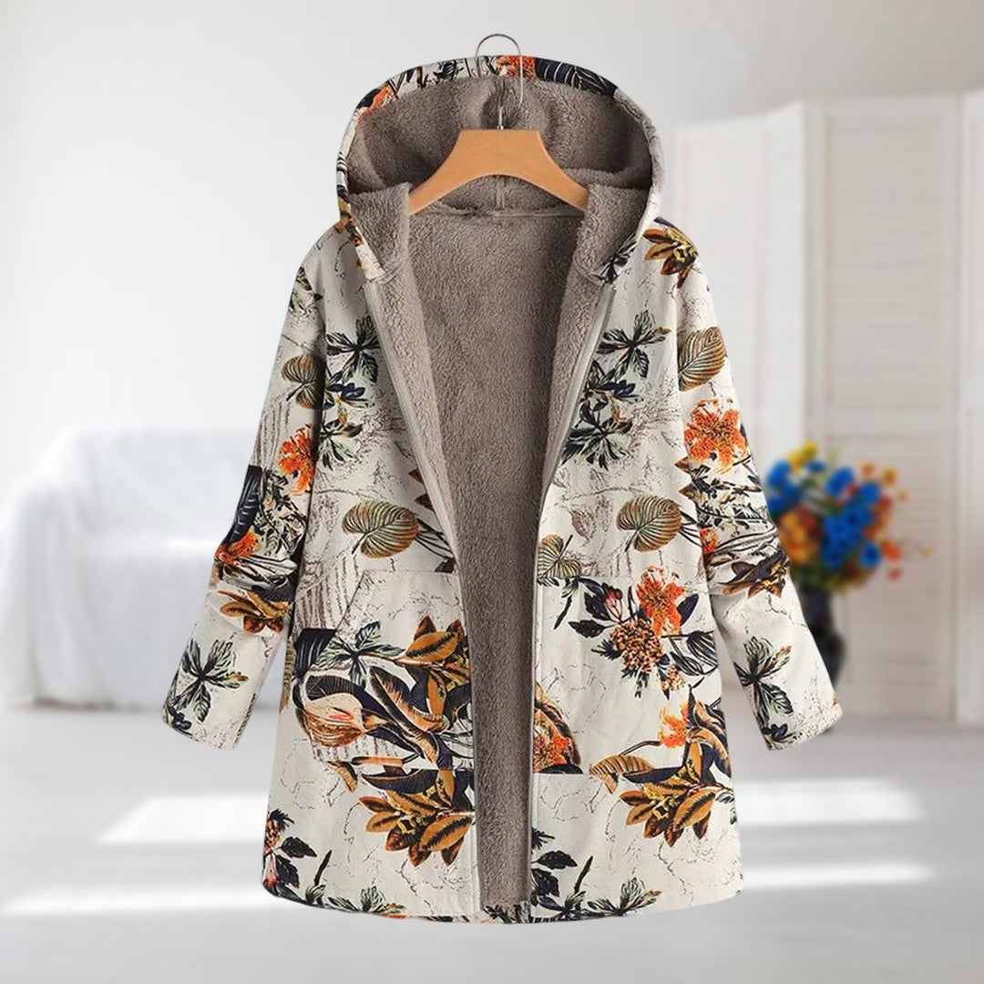Camellia – Lightweight Winter Jacket with Faux Fur Lining