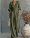 Chiara | Fluid Long Jumpsuit with Print