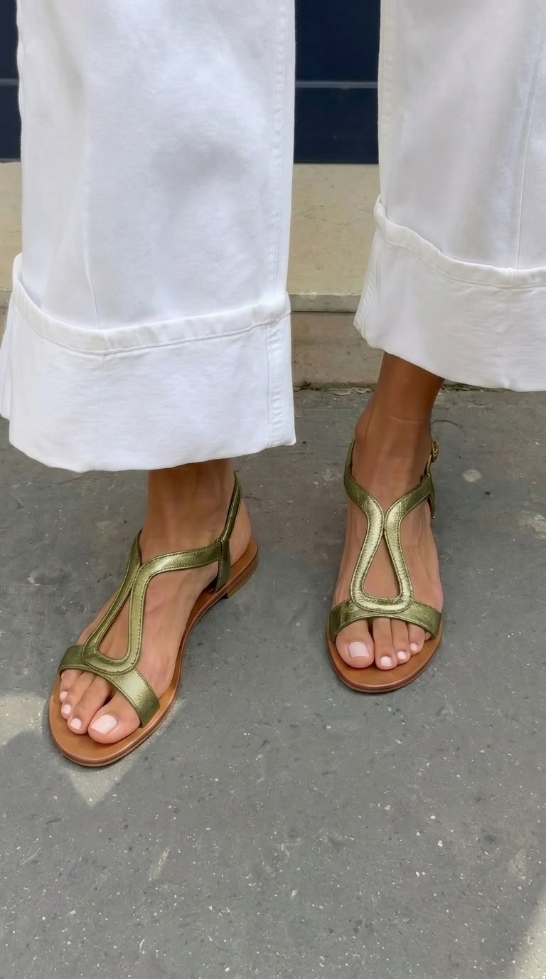 The Marthe Strap Sandal