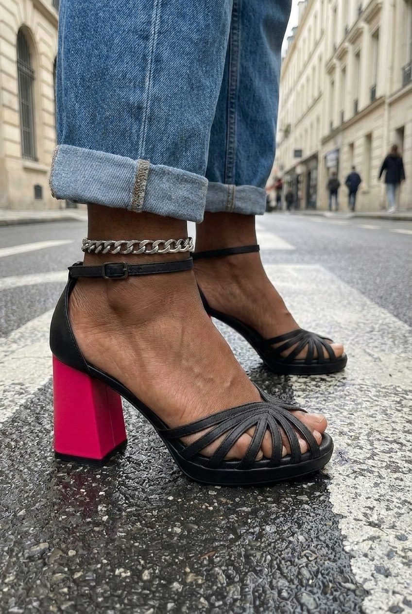 The Cerys Comfort Heel