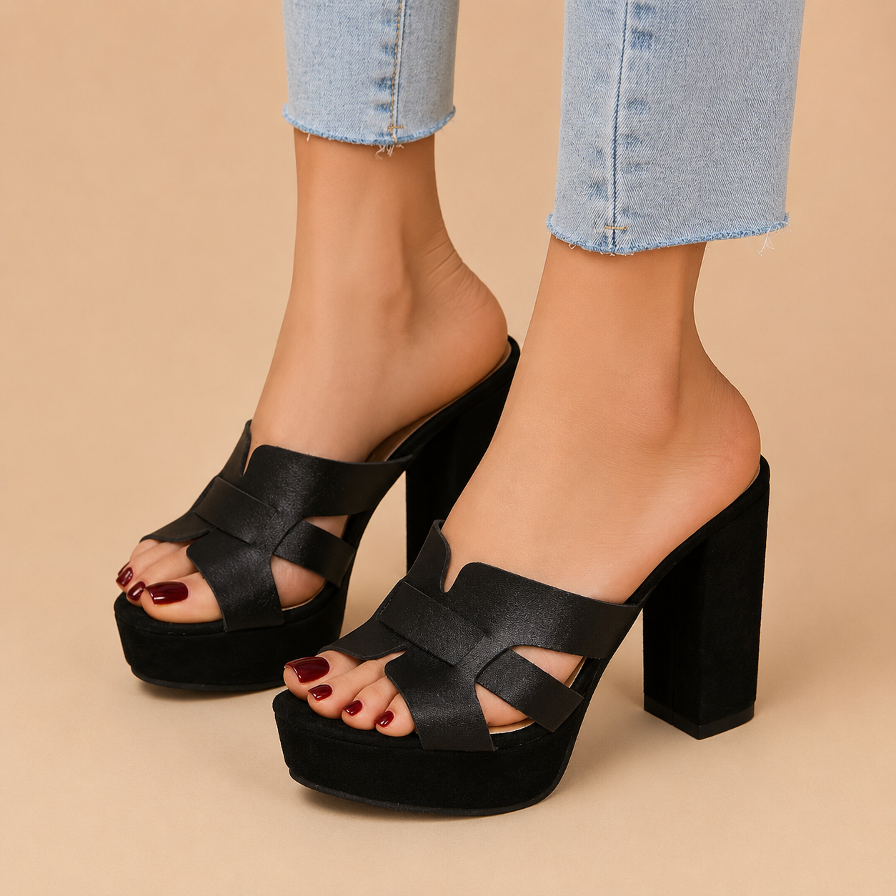 The Delyth Platform Heel