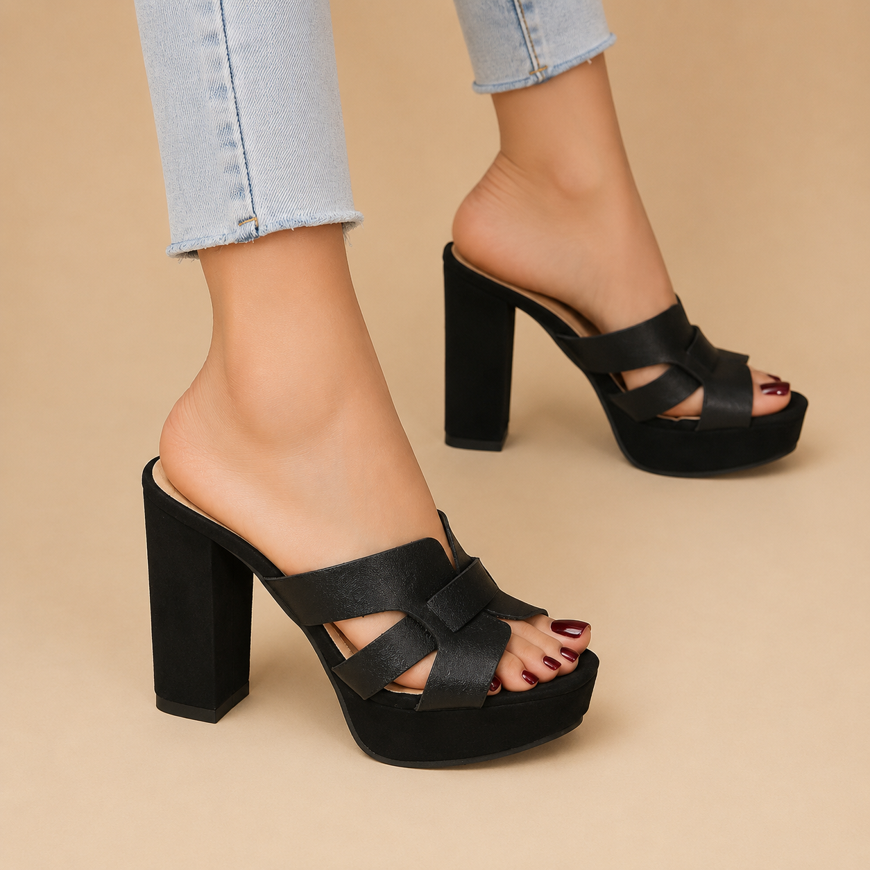 The Delyth Platform Heel