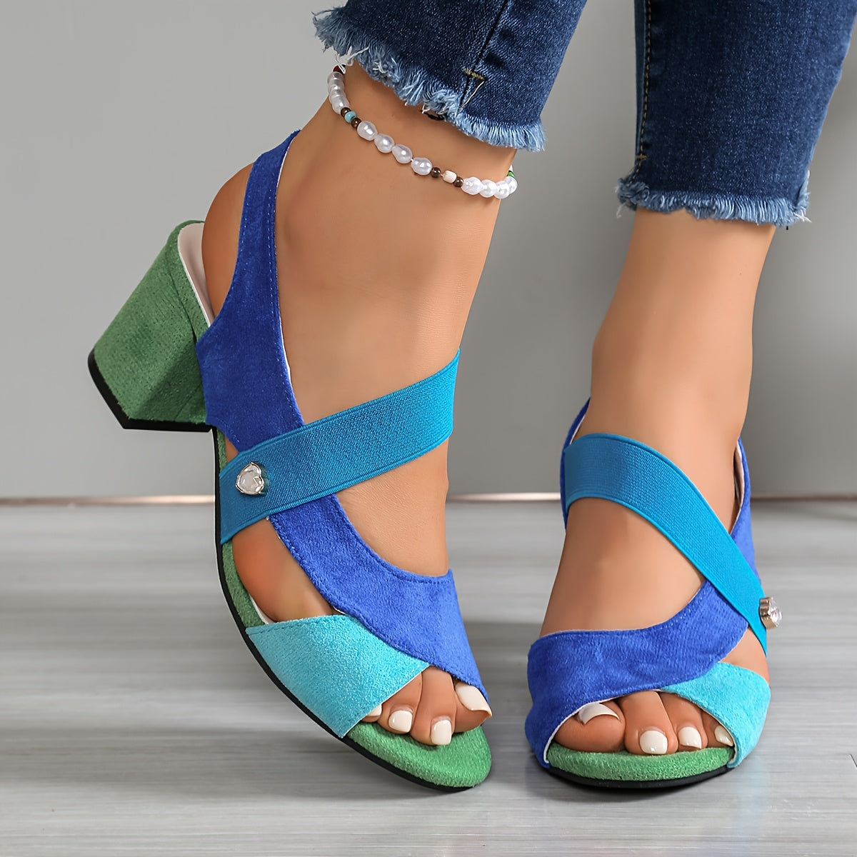 The Dilys Block Heel