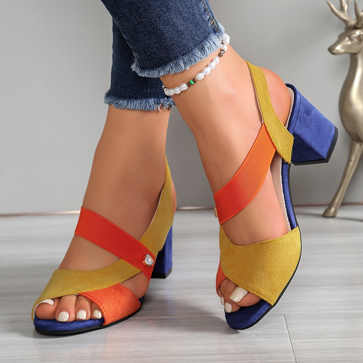 The Dilys Block Heel