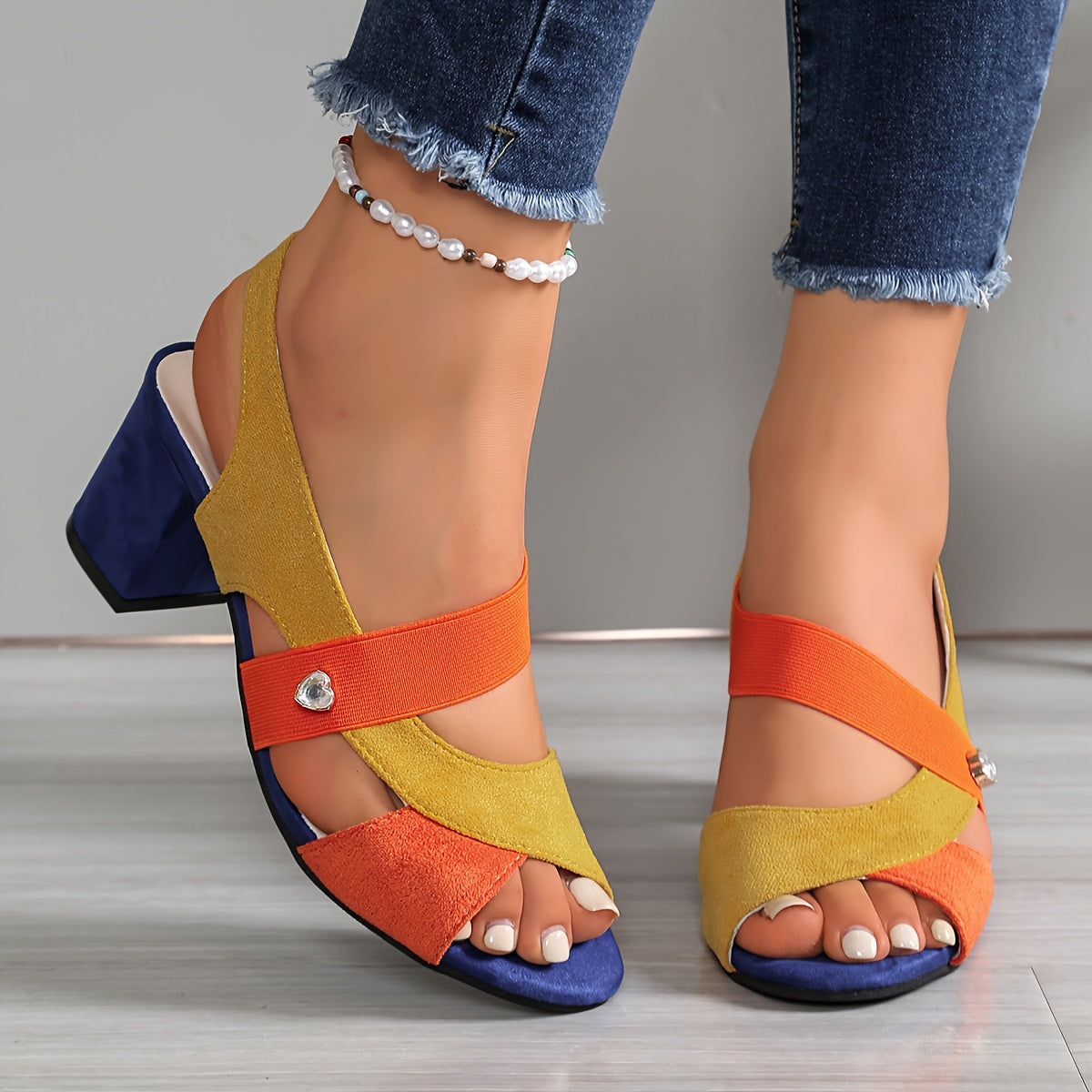 The Dilys Block Heel