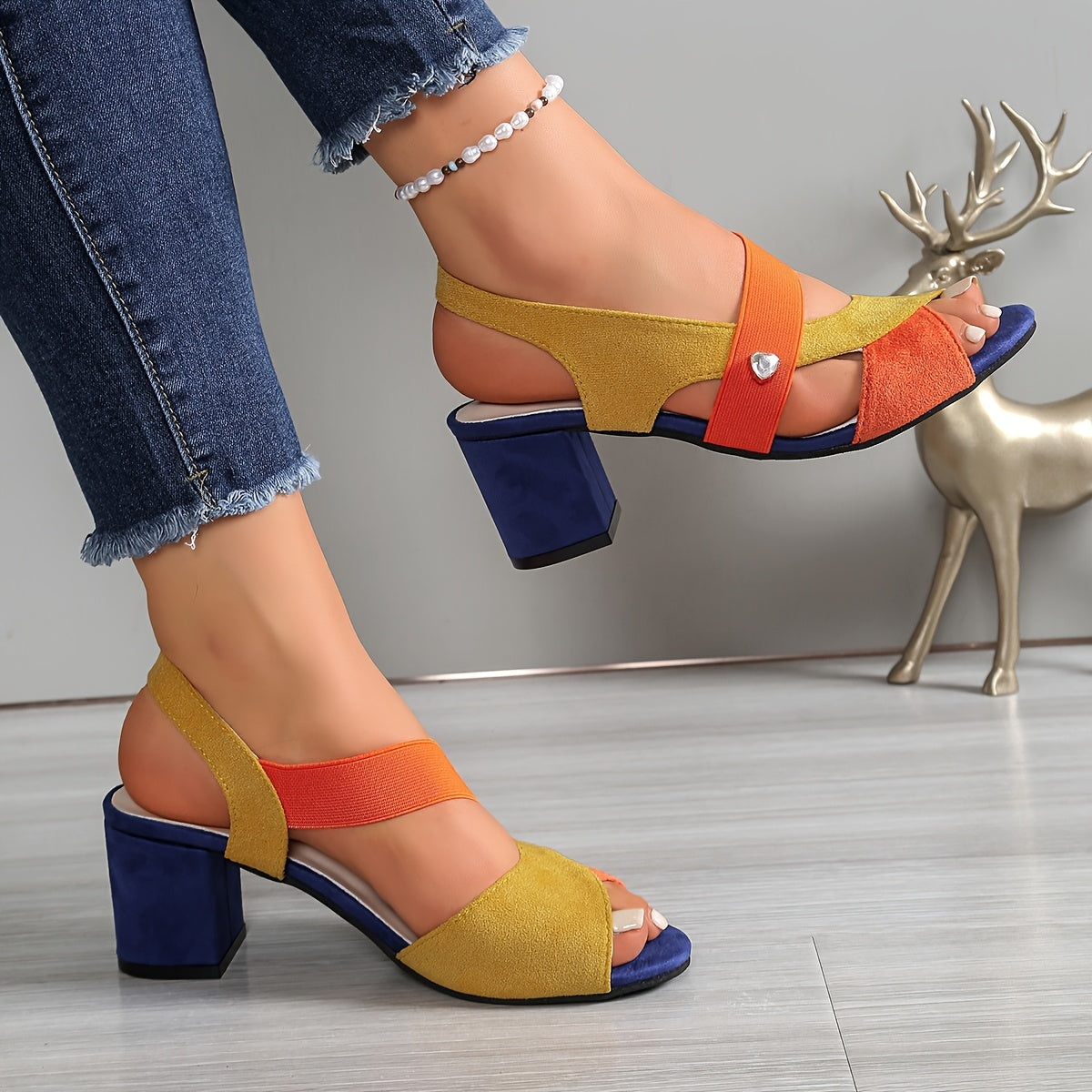 The Dilys Block Heel