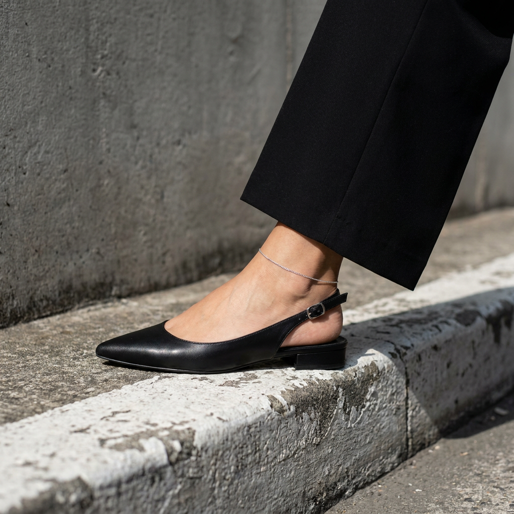 The Eirlys Slingback Flat