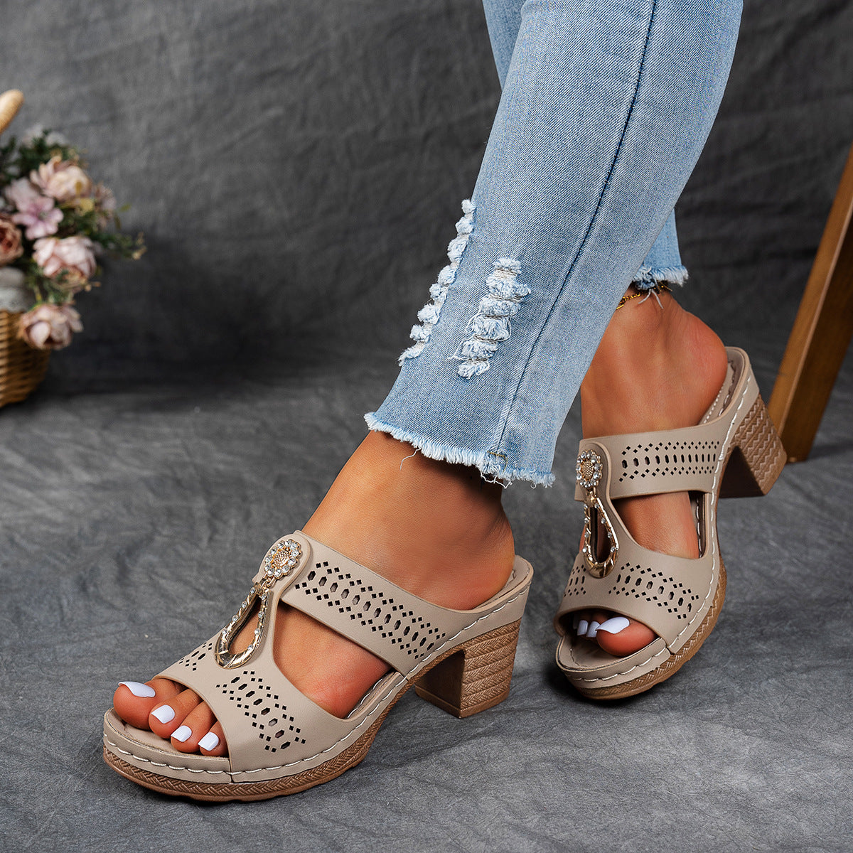 The Gwenllian Comfort Sandal