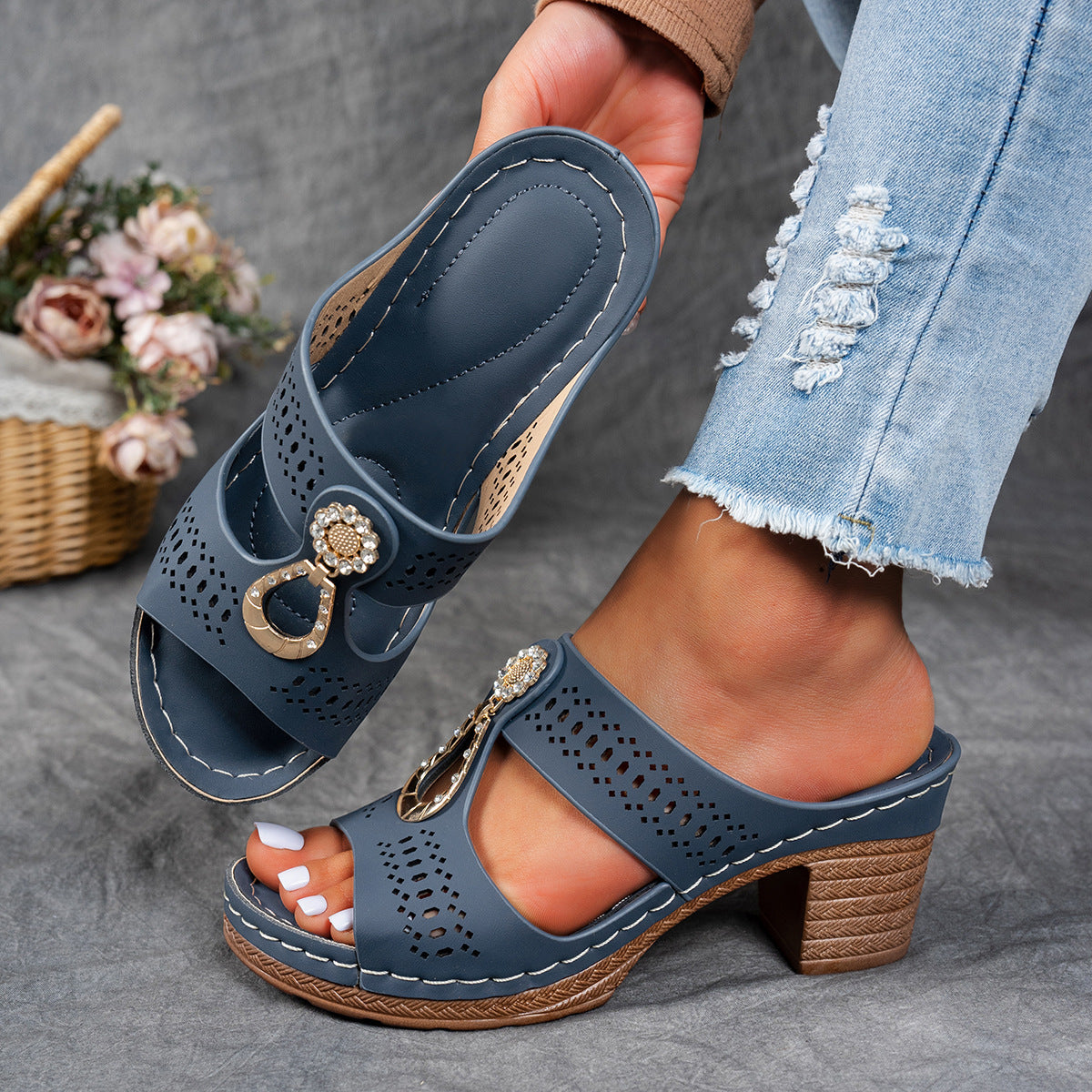 The Gwenllian Comfort Sandal
