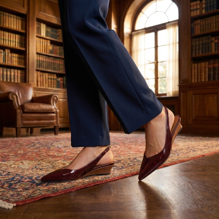 The Marged Pointed Heel