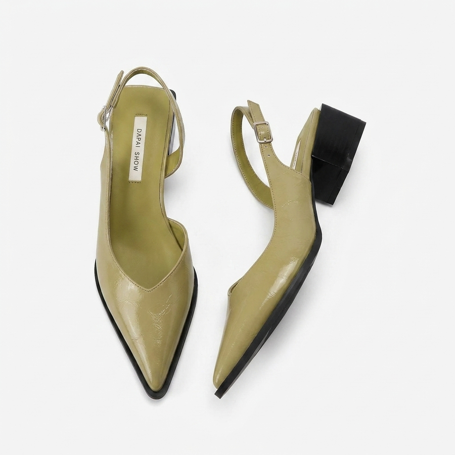 The Meredith Slingback Heel