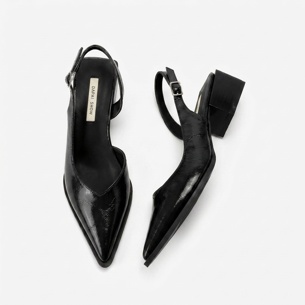 The Meredith Slingback Heel