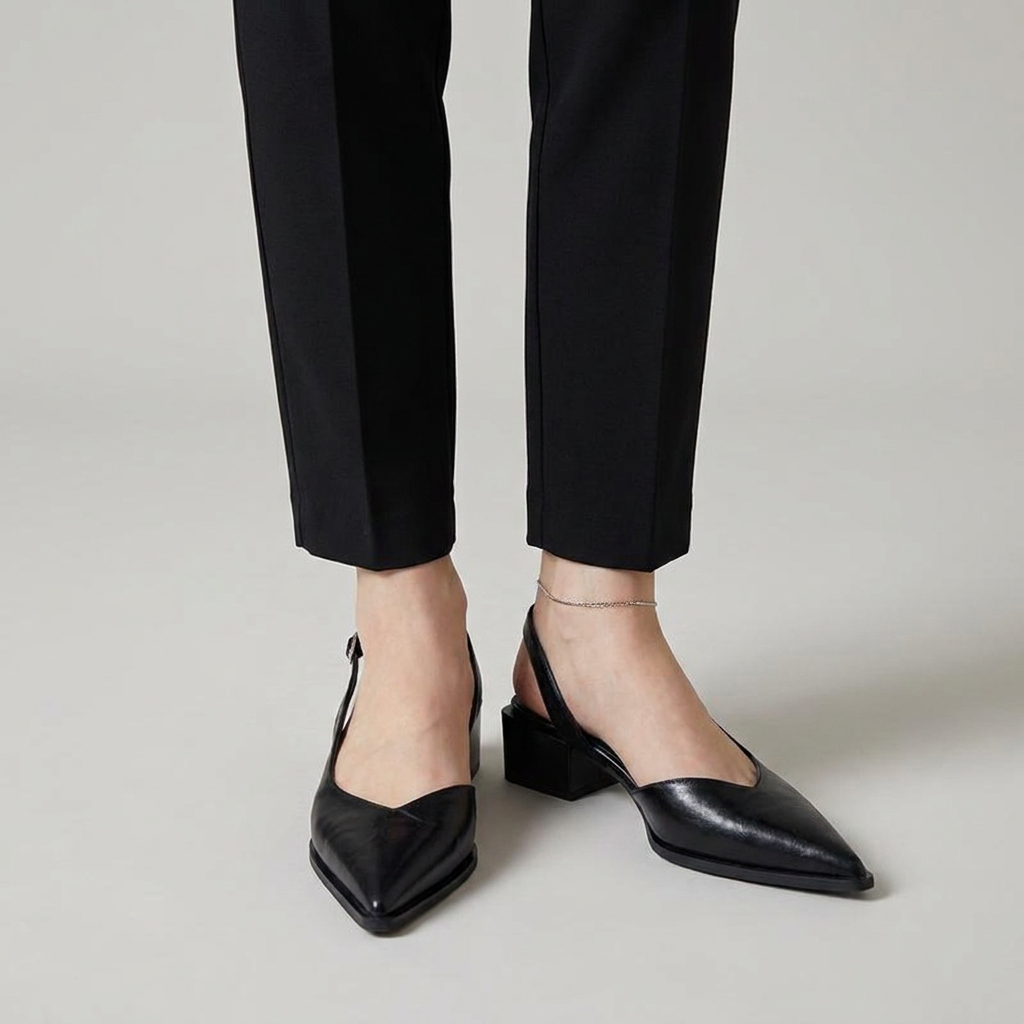 The Meredith Slingback Heel