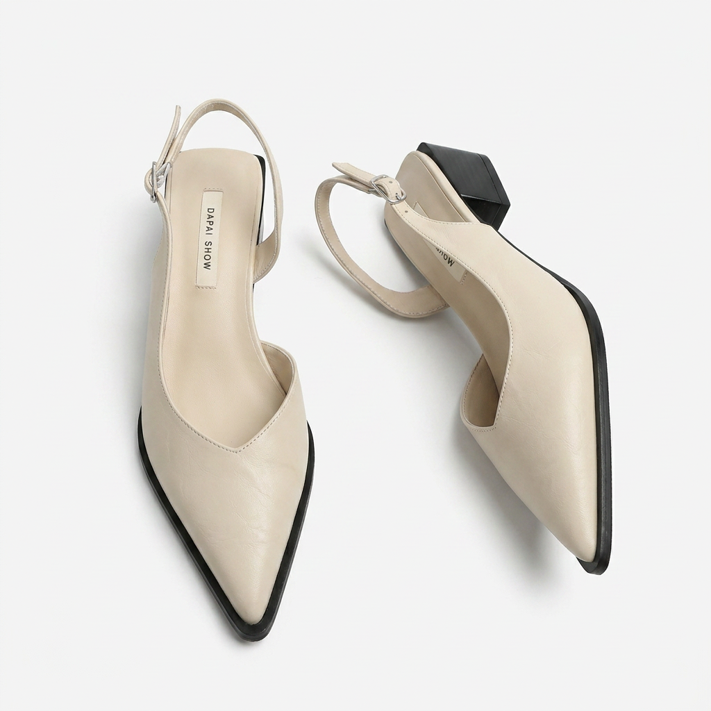 The Meredith Slingback Heel