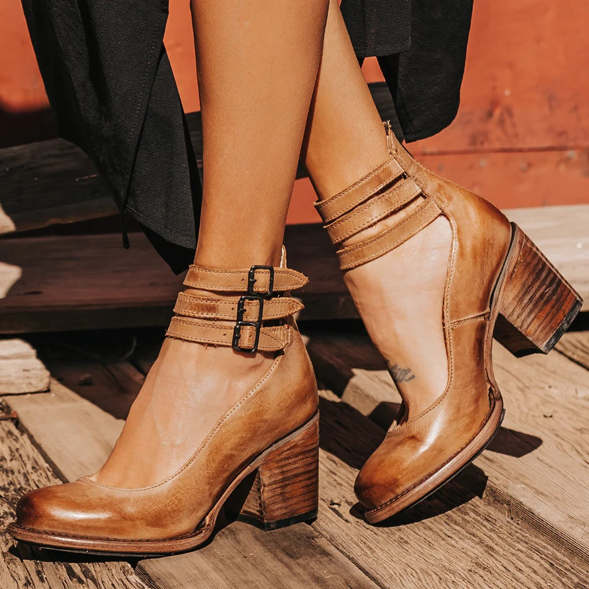 The Odessa Block Heel