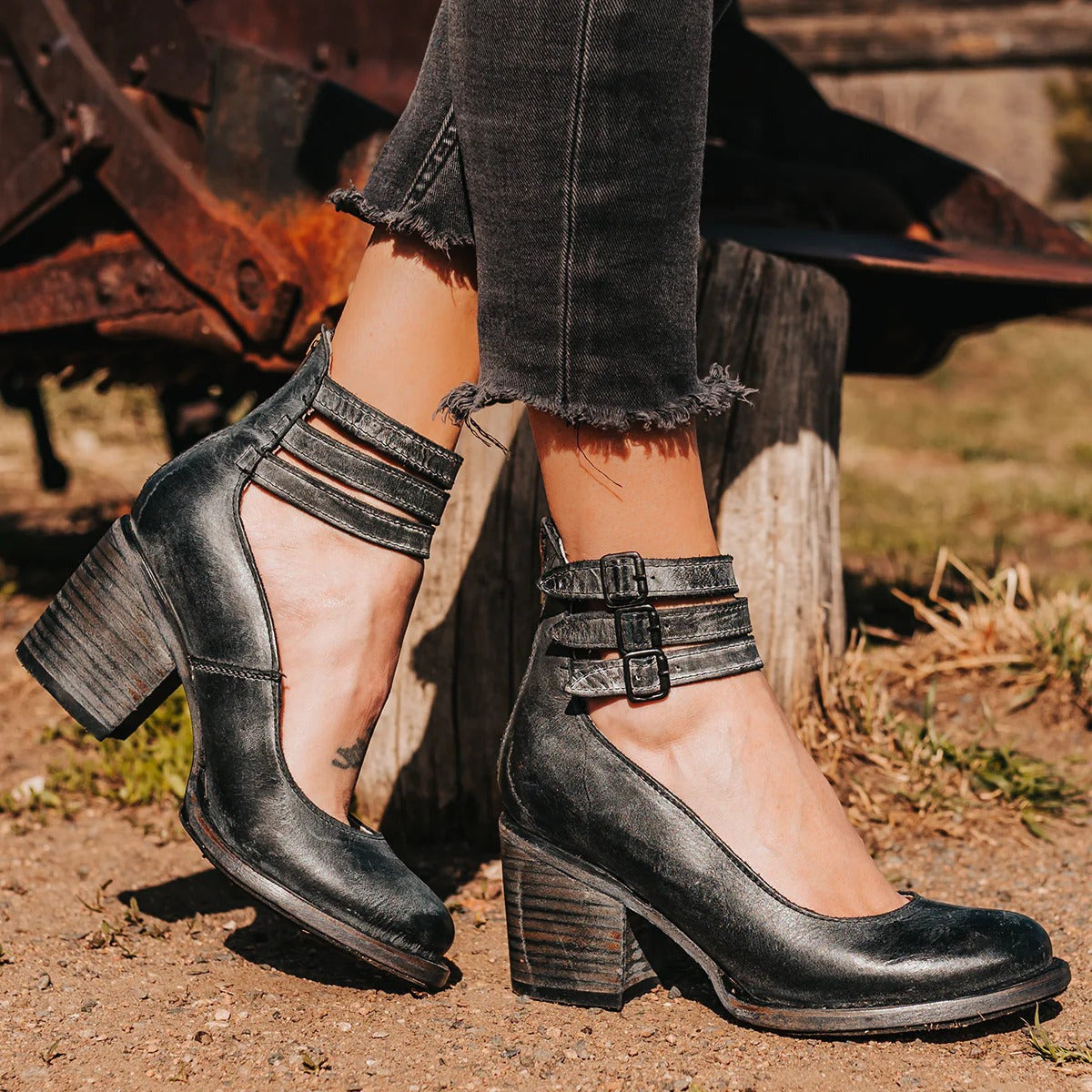 The Odessa Block Heel