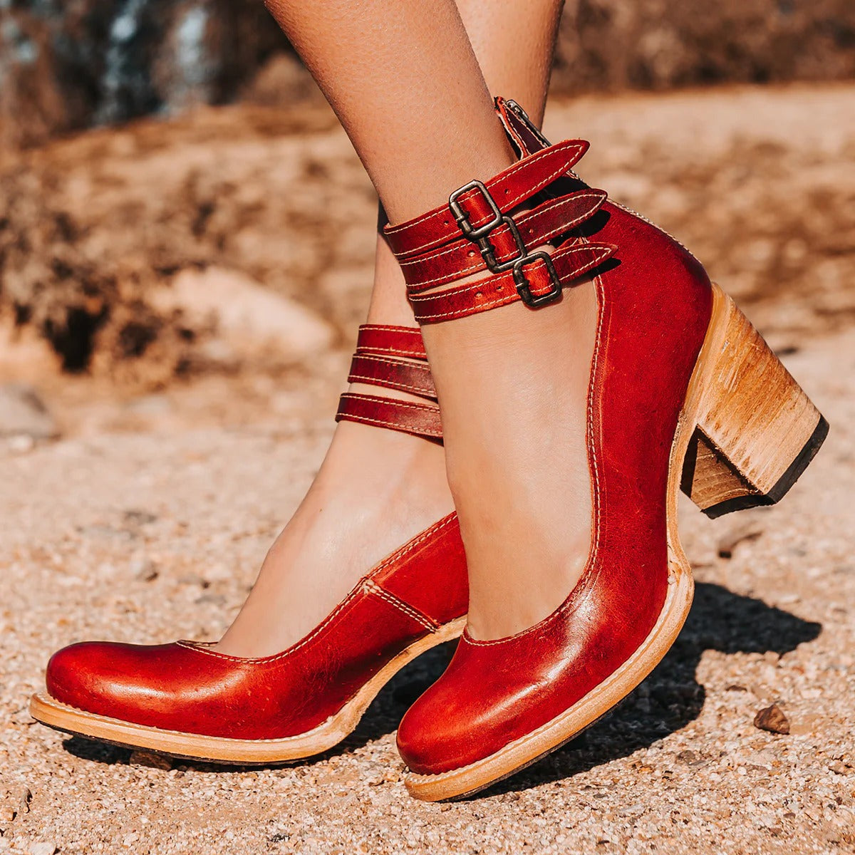 The Odessa Block Heel