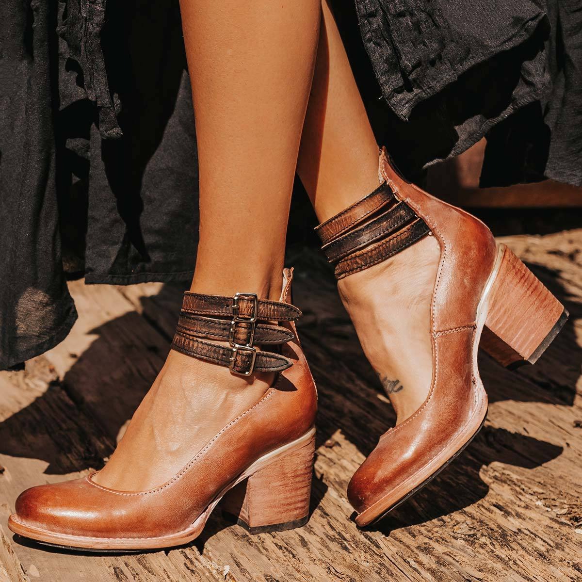 The Odessa Block Heel