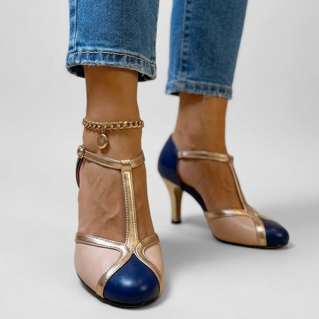 The Selby T-Strap Heel