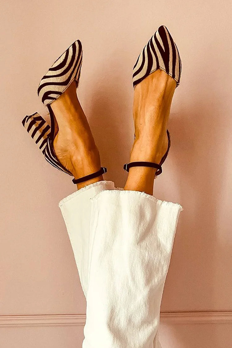 The Sioned Pointed Heel