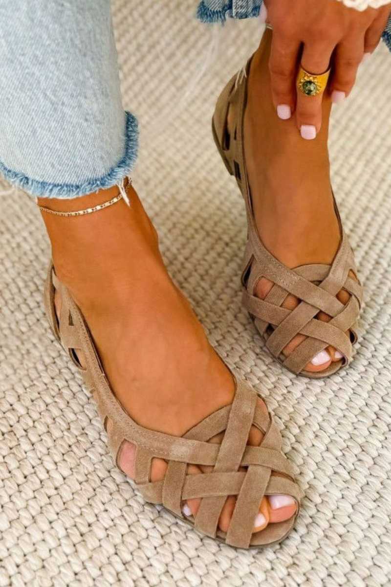 The Louison Woven Sandal