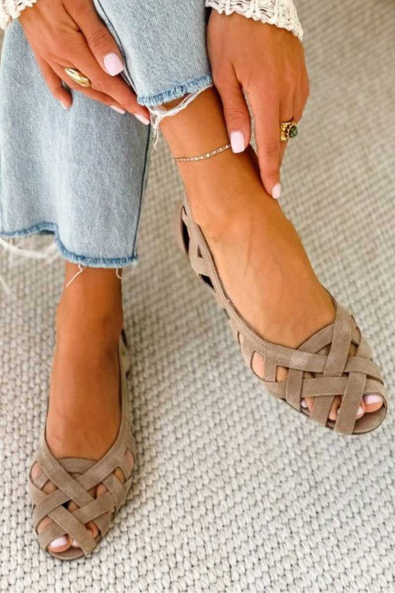 The Louison Woven Sandal